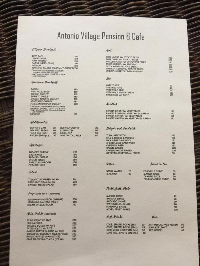 Antonio Village Pension And Cafe El Nido Luaran gambar